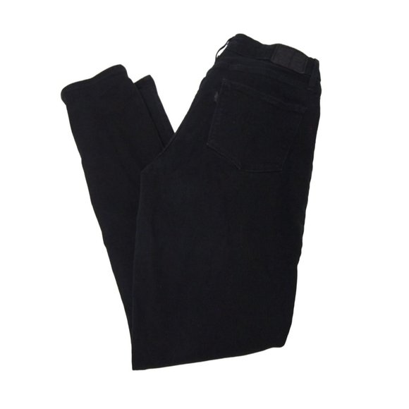 Levis Womens Jeans 32 High Rise Skinny Black Plus Size Stretch - Picture 10 of 10